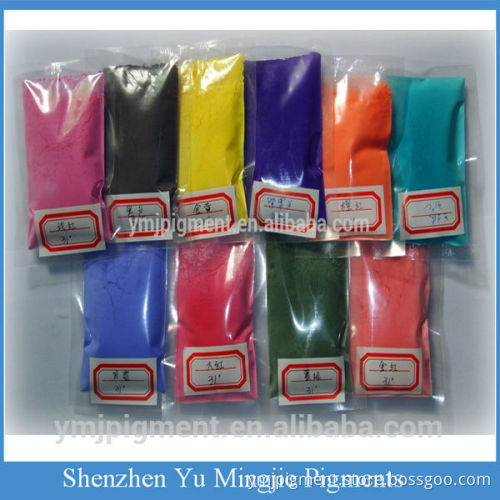 Thermochromic pigment powder for ink coating